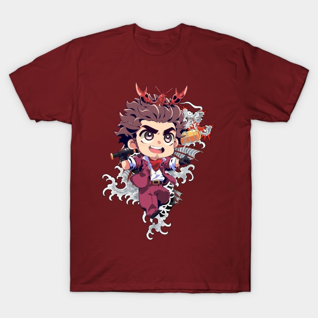 Ichiban and Nancy T-Shirt by sarahchibi